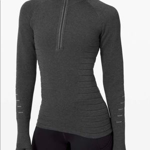 Lululemon lightening bold 1/2 zip